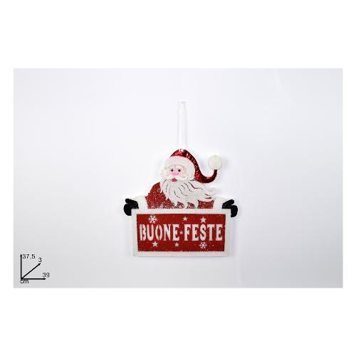 Due Esse Christmas Babbo Natale (39x3x37,5cm) R009053