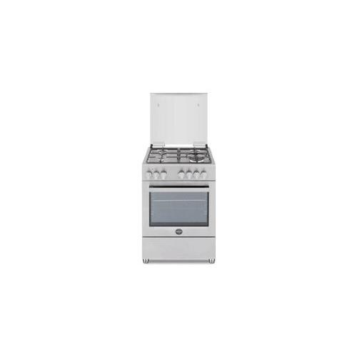 La Germania Cucina gas 4 zone Forno elettrico Inox Classe A SE664EX