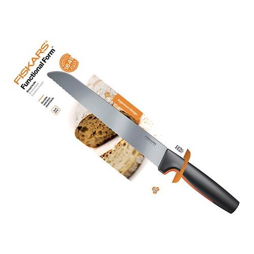 Fiskars Coltello  pane lama(23cm) Inox FUNCTIONAL FORM Nero, Arancio e Cromo 1057538