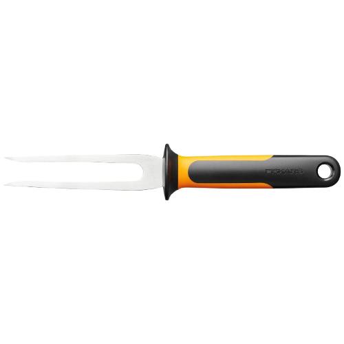 Fiskars Forchettone Inox (23,5cm) FUNCTIONAL FORM Nero e Arancio 1057548
