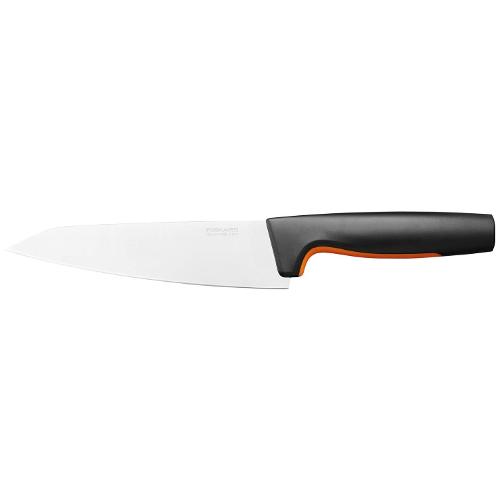 Fiskars Coltello cucina lama(17cm) Inox FUNCTIONAL FORM Nero, Arancio e Cromo 1057535