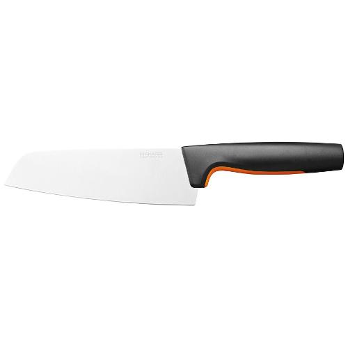 Fiskars Coltello santoku lama(17cm) Inox FUNCTIONAL FORM Nero, Arancio e Cromo 1057536