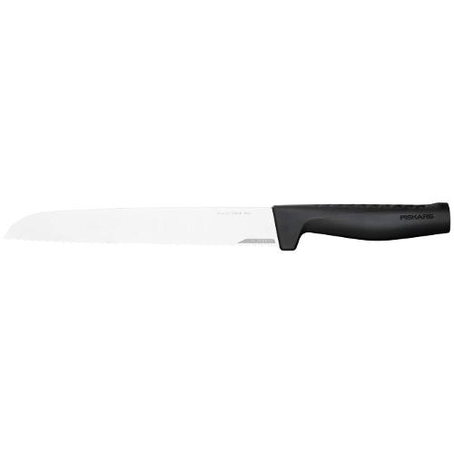 Fiskars Coltello  pane lama(22cm) Inox HARD EDGE Nero e Cromo 1054945