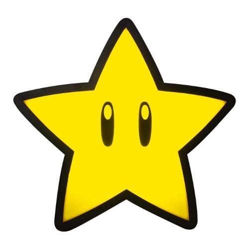 Paladone SUPER MARIO Star Lampada PP5100NNV3