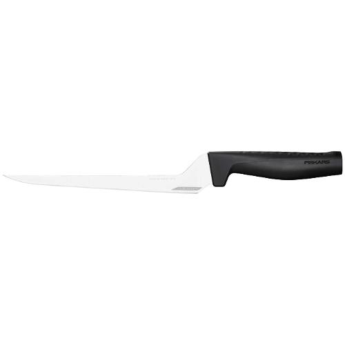 Fiskars Coltello sfilettare lama(22cm) Inox HARD EDGE Nero 1054946