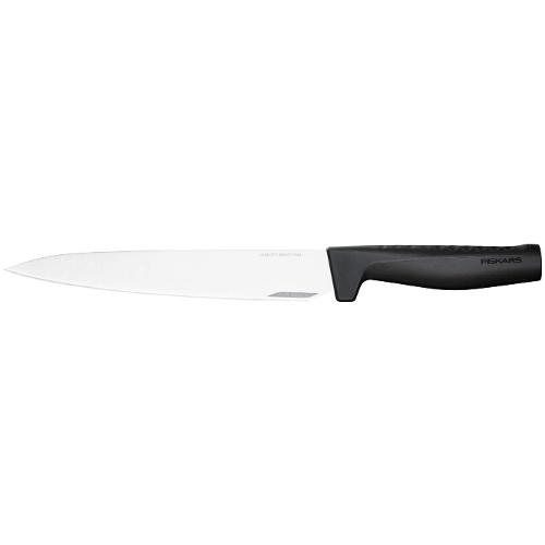 Fiskars Coltello arrosto lama(22cm) Inox HARD EDGE Nero e Cromo 1051760