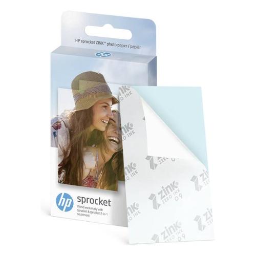 Hp Carta fotografica 5 x 7,6 cm 20pz SPROCKET Zink Sticky Backed 1AH01A