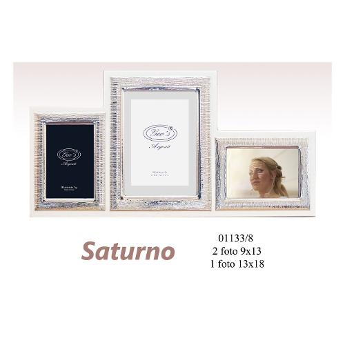 Geo's Portafoto (per 2f 9x13; 1f 13x18 cm ) RIGHE Silver 1133 8