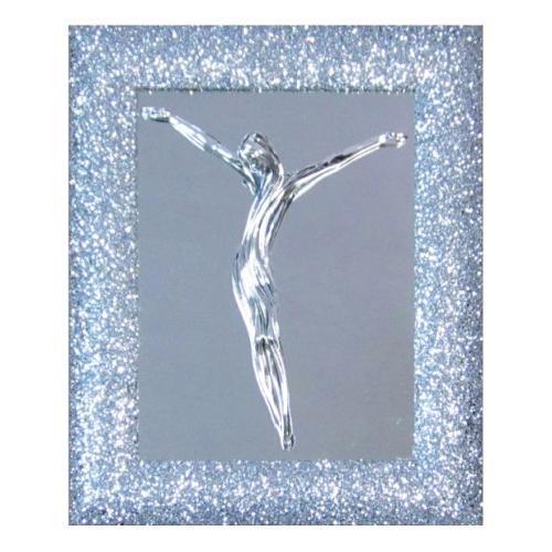 Geo's Icona Argento (43x52cm) CROCIFISSO 100 50A