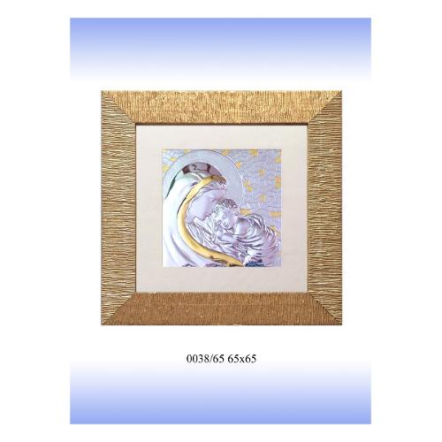 Geo's Icona Argento (65x65cm) MADONNA 0038 65