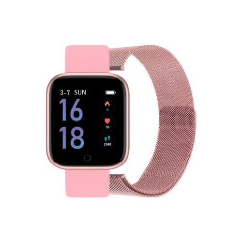 Smarty Smartwatch T80S Pink 42 mm SW013C