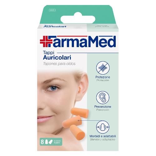 Farmamed Tappi auricolari Antirumore Conformi En 4 paia 5215