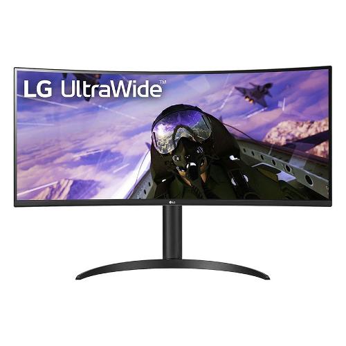 Lg Monitor 34" ( LED 2K 1440p ) SERIE WP65C Curved Ultrawide Qhd Black 34WP65C B AEU