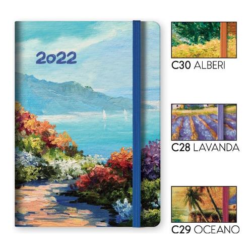 Cangini Filippi Agenda giornaliera Quadrettino Pianting 2022 12m Gen-Dic (10,5x14,8cm) Assortito 22 206ZE99