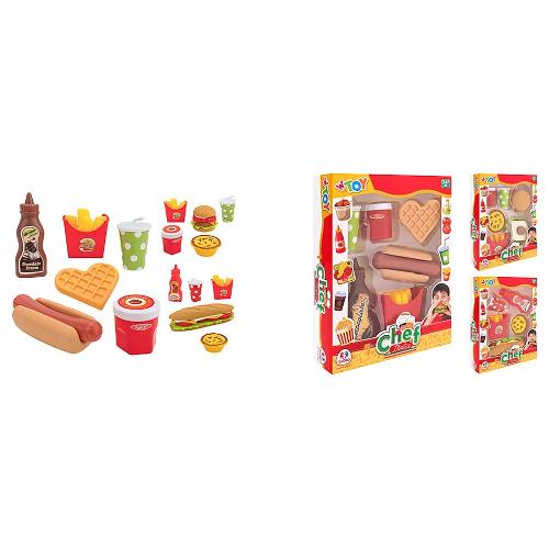 Globo Playset Fast Food Set W’TOY Assortito 39567