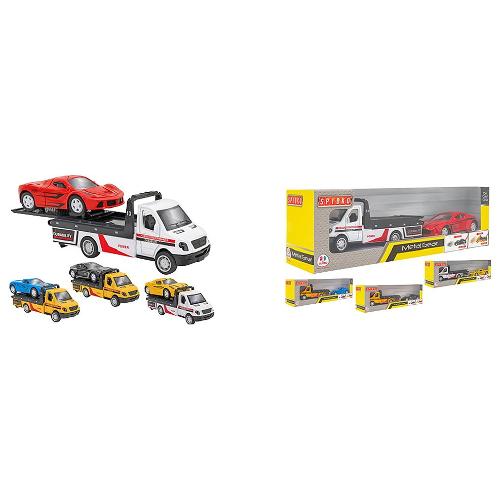 Globo Camion Soccorso Stradale con auto SPIDKO Assortito 40563