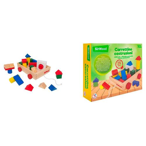 Globo Carretto Trainabile ( 25 pz ) SIR WOOD 3-5a 40598