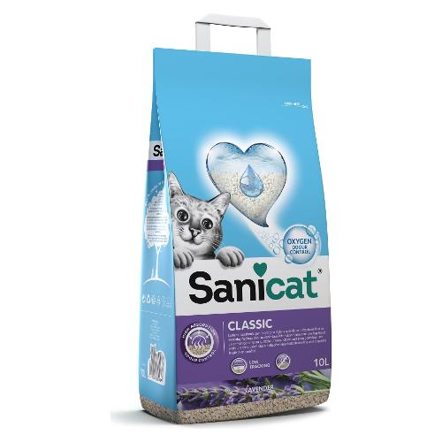 Sanicat Lettiera gatti Classic Oxygen 10 lt (7Kg) 320038