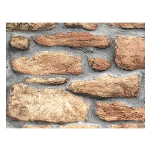 Carta adesiva plastificata Effetto muro pietra 200 x 45 cm R411033