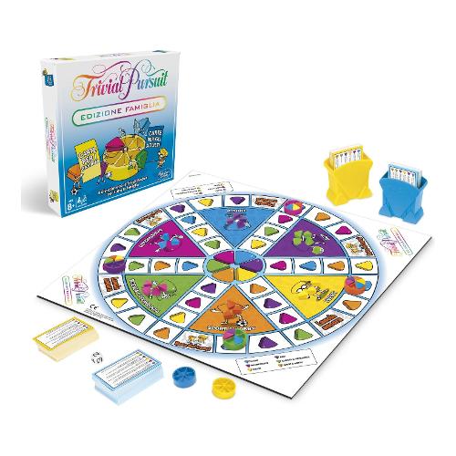 Hasbro Trivial Pursuit Famiglia gioco in Italiano E1921103