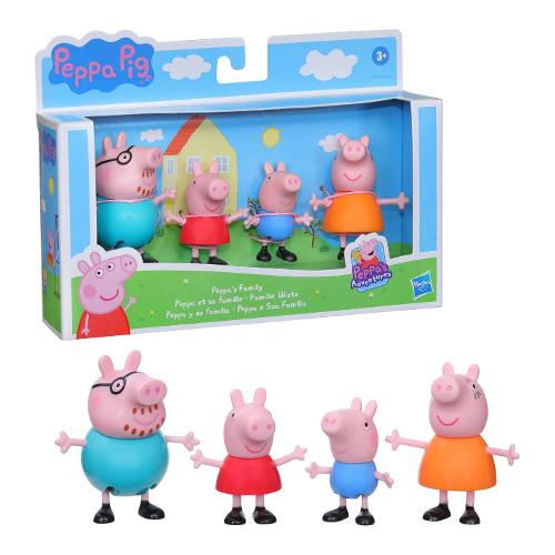 Set personaggio PEPPA PIG La Famiglia Assortito F21715L0