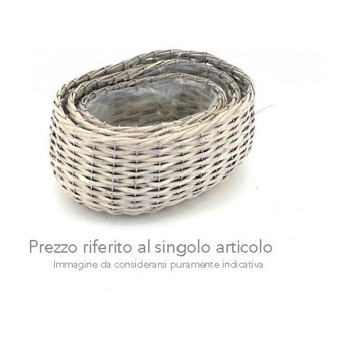 Dhg D.O.O. Cesto Vimini (31x22x13,5cm) Grey 97262