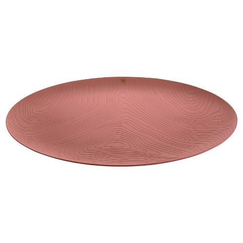 Alessi Vassoio Inox (42cm) VENEER Marrone PU07BR