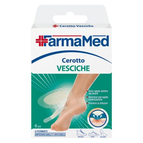 Farmamed Set cerotti 6 Pz. Vesciche Dita Piedi Trasparente 5229