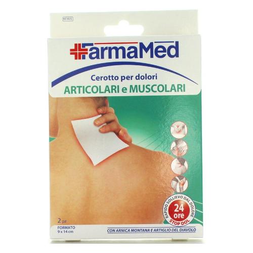 Farmamed Set cerotti 2 Pz. Dolori Muscolari Bianco (14x9 cm) 5312