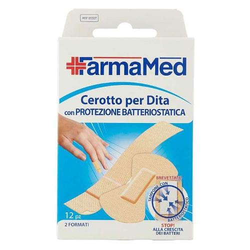 Farmamed Set cerotti 12 Pz. per Dita 2 Formati Beige 5327