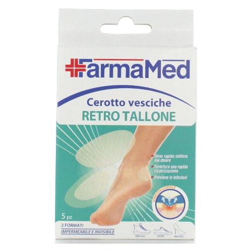Farmamed Set cerotti 5 Pz. Vesciche Retro Tallone Trasparente 5394