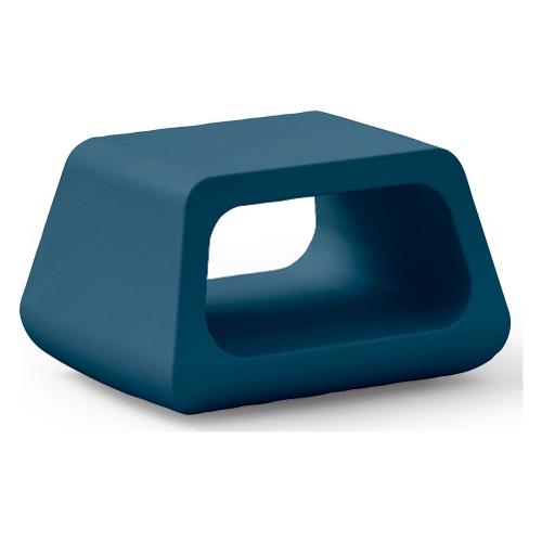 Lyxo Design Tavolino da esterno polietilene SUGAR Blu petrolio (79x58x46cm) TA310 H00046 261
