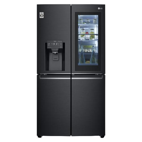 Lg Frigorifero Side by side INSTAVIEW Gmx945Mc9F Door in Door No Frost Matte black steel classe F