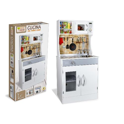 Teorema Cucina giocattolo Con Accessori (90cm) FATTO DI LEGNO 40619