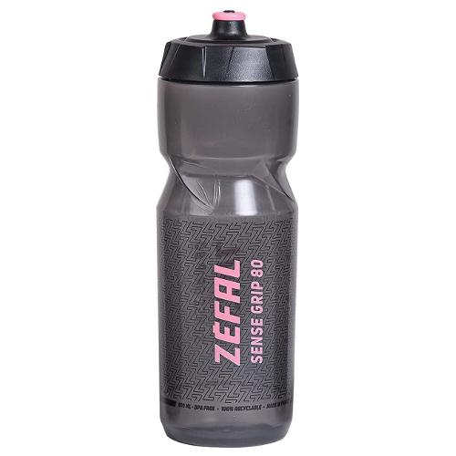 Borraccia 800ml Sense Grip Cap ZEFAL Nero e Rosa CVB1113