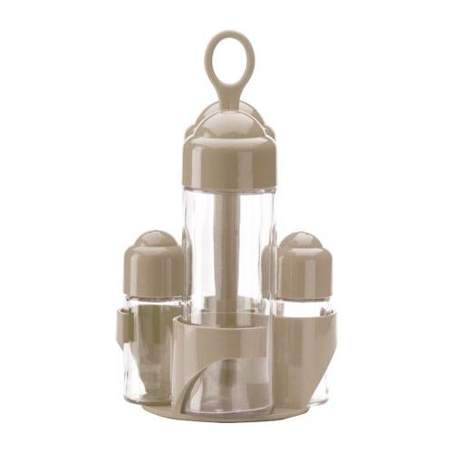 Abert Set condimento 4 pz (21cm) Jolly COLOR STYLE Tortora 1100447