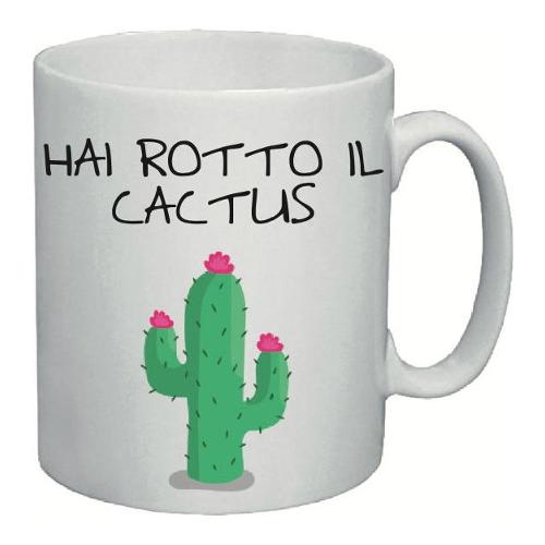 Marpimar Tazza mug Ceramica (325ml) Hai rotto il catus GOOD MORNING 21TT03