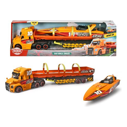 Simba Camion con motoscafo (40cm) DICKIE 203747009