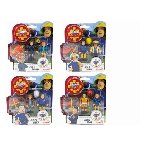 Simba Set Personaggi con Accessori 2 pz SAM IL POMPIERE Assortito 109251043038