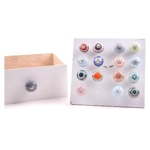 Mercury Pomolo per mobili 1 pz CERAMIC assortito 35815