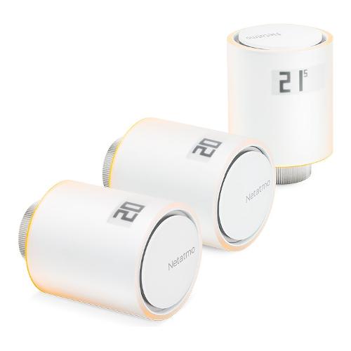 Netatmo Valvola termostatica Pack 3 aggiuntive White NBU NAV EU