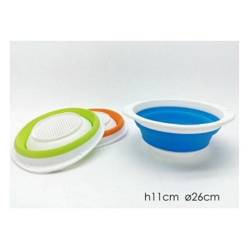 General Trade Scolapasta Plastica (26cm) pieghevole salvaspazio Assortito 757042