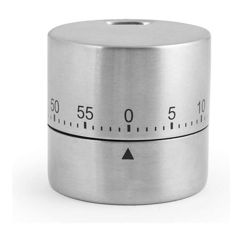 Alessandro Borghese Timer cucina (6,5x6cm) Acciaio satinato