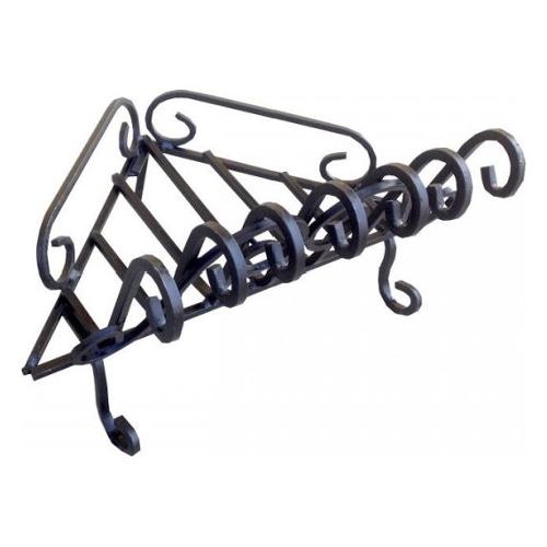 Pegoraro Brucialegna ferro (50x39x30cm) angolare Nero 140