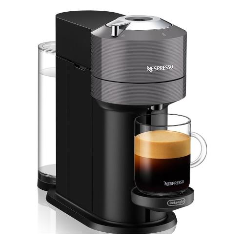 Macchina da caffè a capsule Compatibile Nespresso Krups Vertuo Next  XN910B10 L - Grigio/Nero