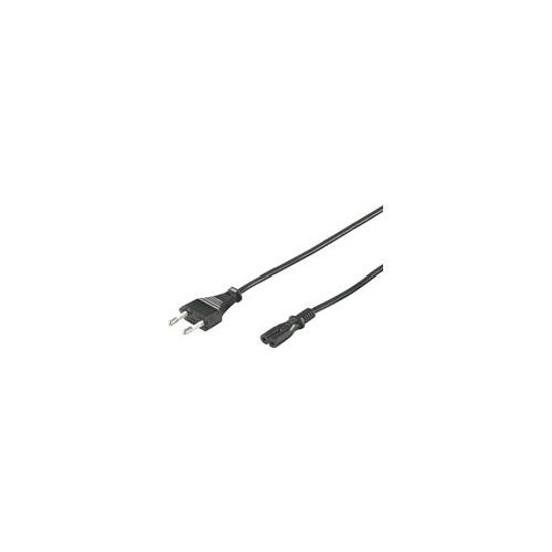 Techly Cavo alimentazione Power Cable C7 Black 5m ICOC 02 NC IT5