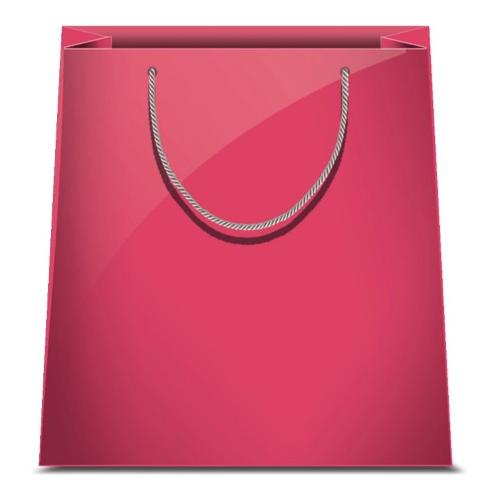 Marpimar Shopper regalo (31,5x12x45 cm) Luxury Fucsia LX11