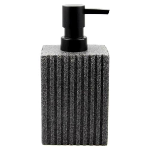 Amicasa Dosa sapone appoggio SQUARE Grigio (7x7x19 cm) BR21 201