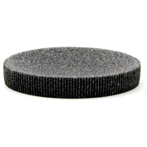 Amicasa Porta sapone appoggio ROUND Grigio (13x2,5x9 cm) BR21 104
