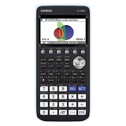 Casio Calcolatrice Scientifica FX SERIES Natural VPAM Black e White FX CG50 W EH